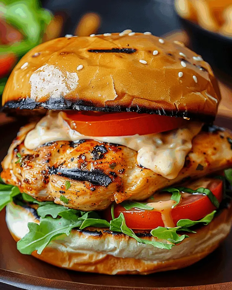 Spicy Chipotle Chicken Burger