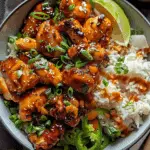 Spicy Maple Chicken & Coconut Rice