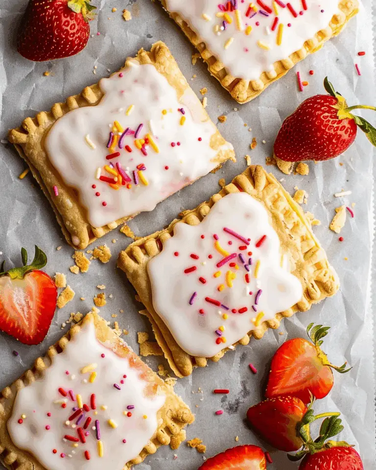 Homemade Strawberry Pop Tarts