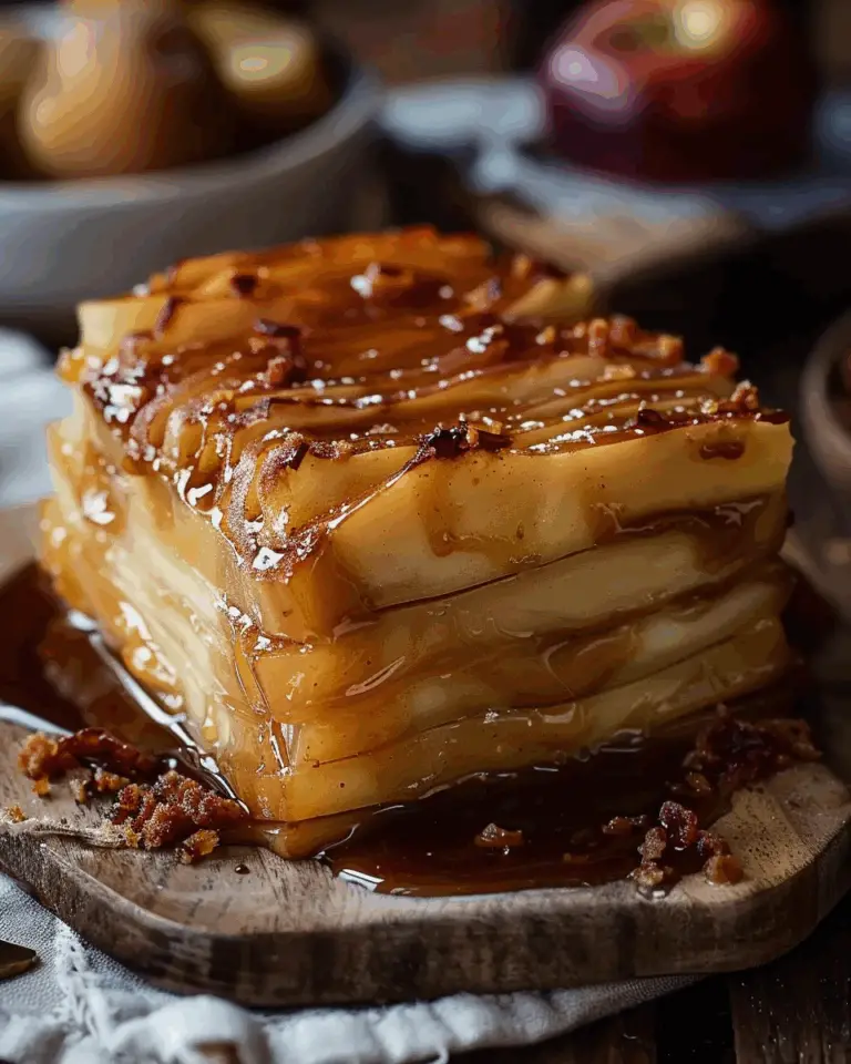 Terrine de Pommes au Caramel