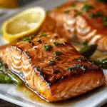 Texas Roadhouse Style Baked Salmon