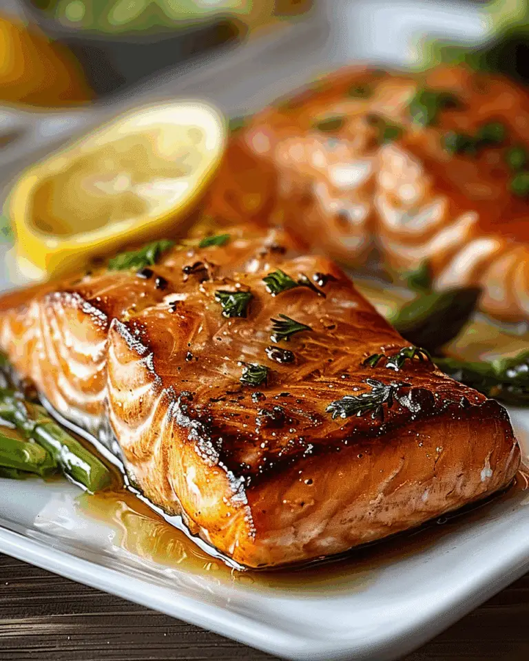 Texas Roadhouse Style Baked Salmon