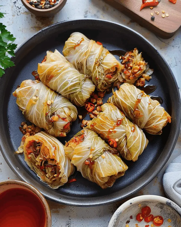Vegan Cabbage Rolls