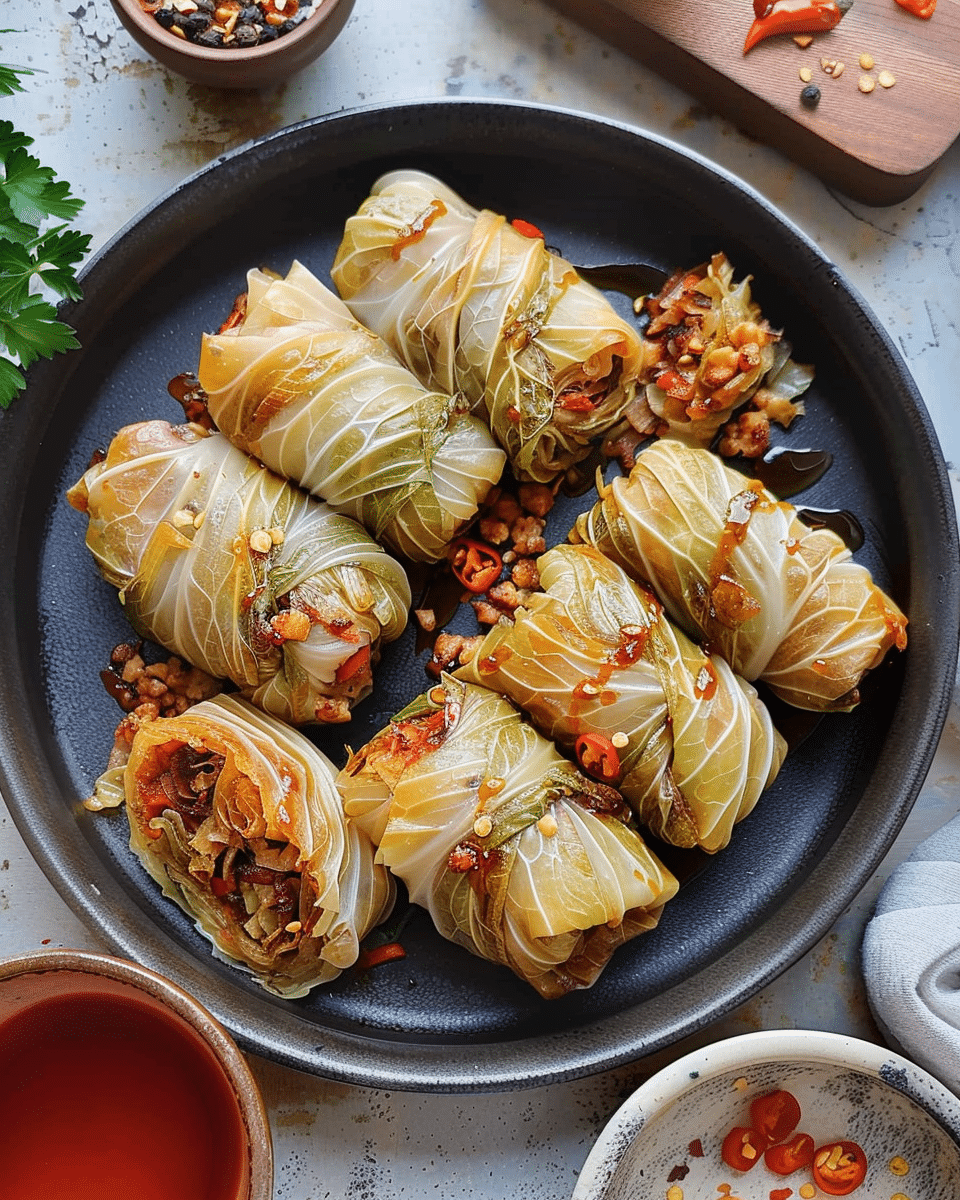 Vegan Cabbage Rolls