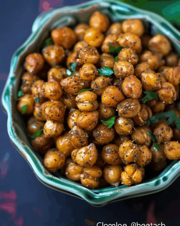 Za’atar Roasted Chickpeas