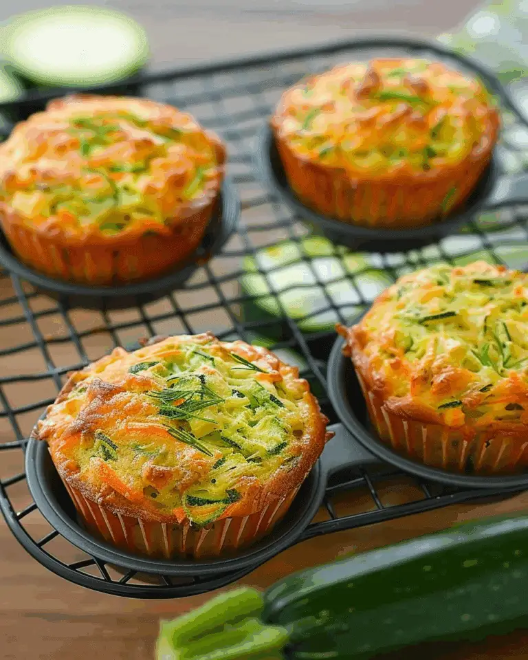 Zucchini, Potato, Carrot & Cheese Muffins