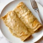 White Chicken Enchiladas Recipe