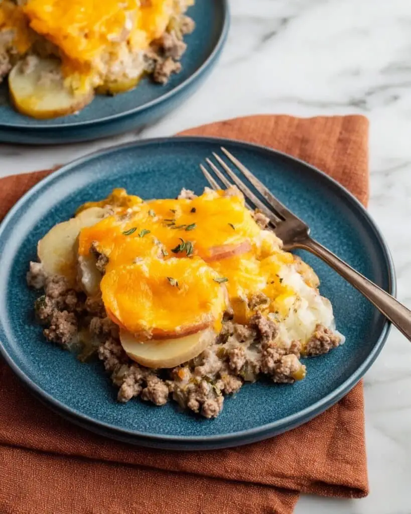Hamburger Potato Casserole Recipe