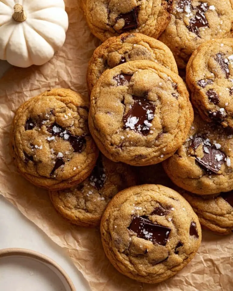 Chewy Pumpkin Chocolate Chip Cookies Recipe