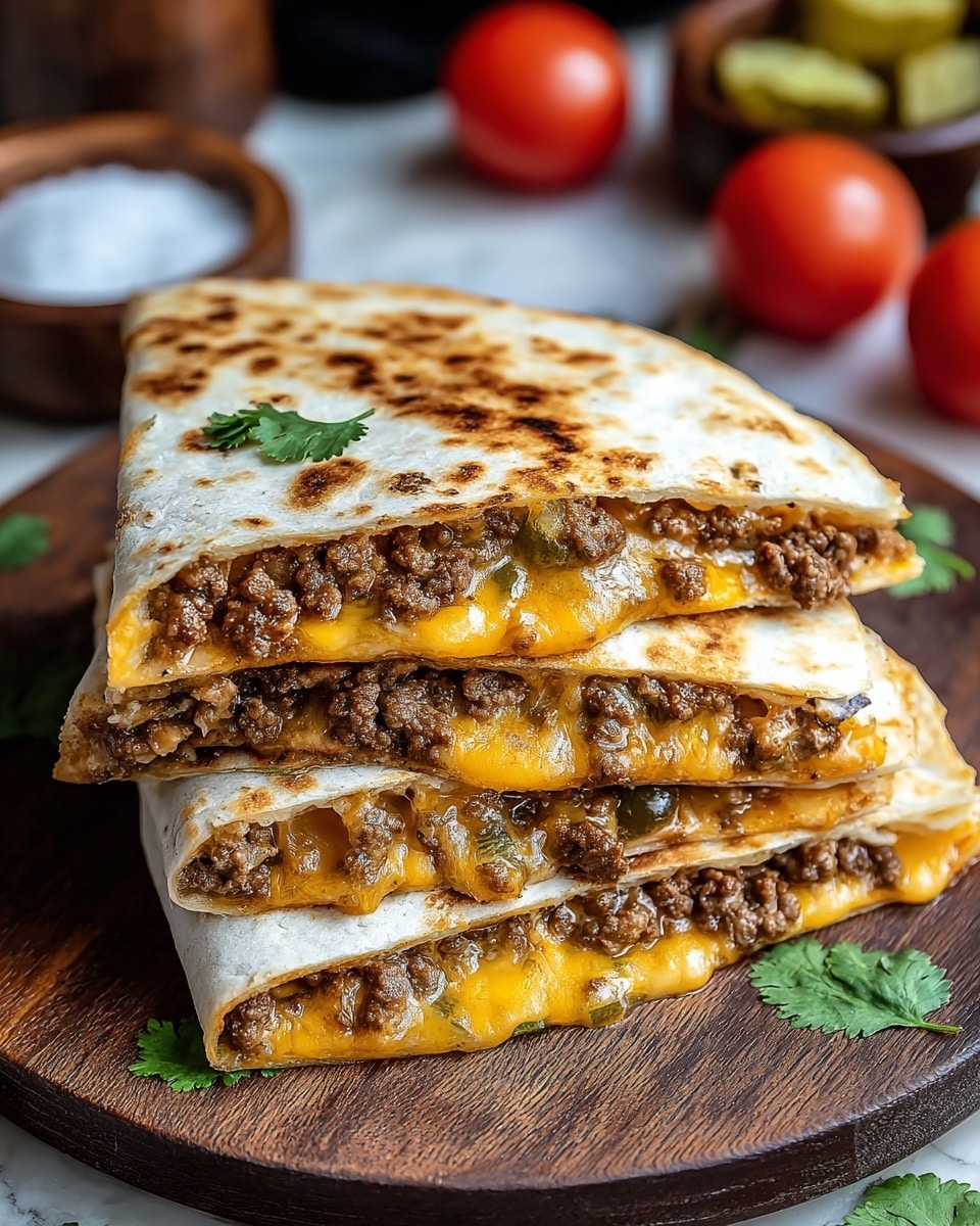 Smashburger Quesadillas Recipe