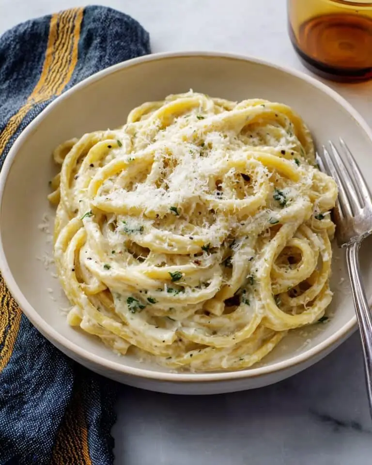 Creamy Garlic Pasta Recipe