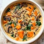 Cozy Autumn Wild Rice Soup Recipe
