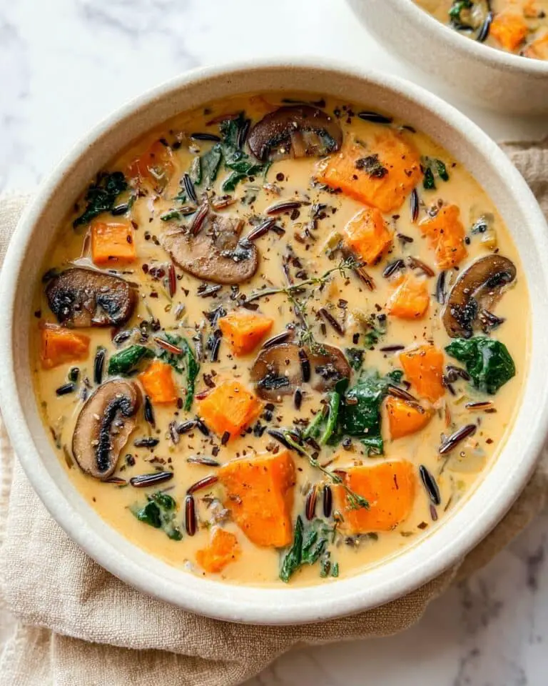 Cozy Autumn Wild Rice Soup Recipe