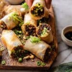 20 Minute Thai Basil Beef Rolls Recipe