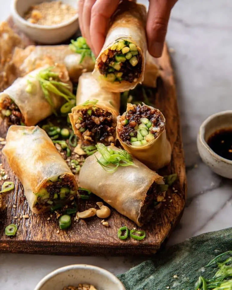 20 Minute Thai Basil Beef Rolls Recipe
